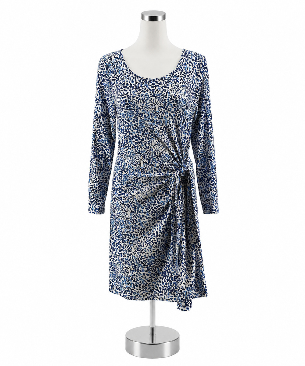 Lilly Pulitzer Kimi Dress Onyx Wild Within Print NWT Size Large